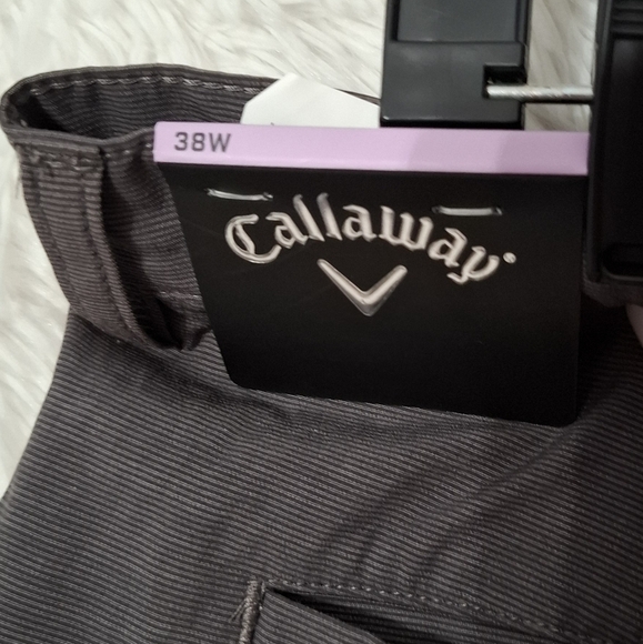 Callaway Men's Opti-Dri Golf Shorts Size 38W Gray New - Picture 11 of 14